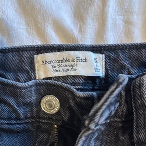 Abercrombie & Fitch 90s straight ultra high rise